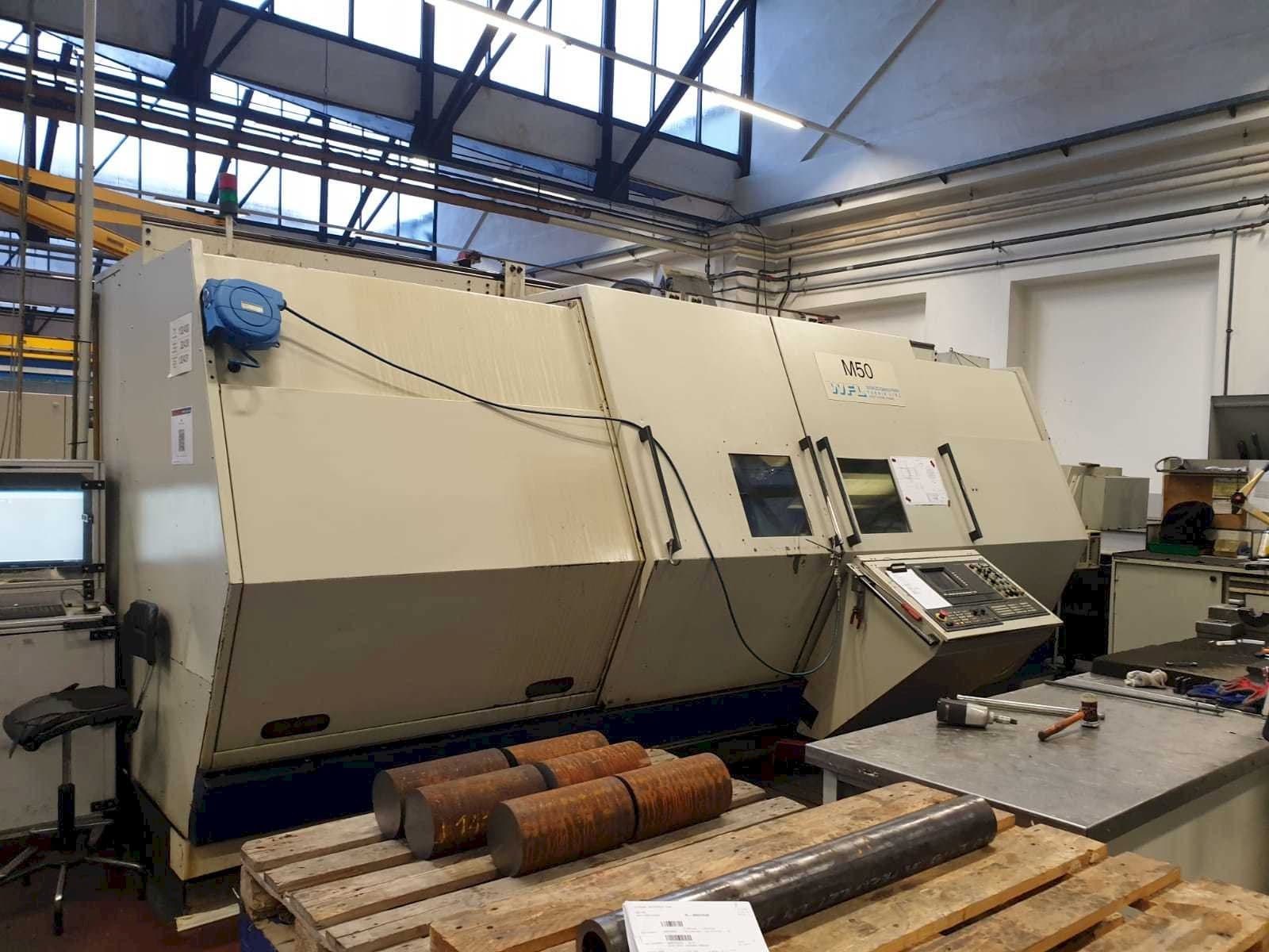 Vista frontal de la máquina WFL  M50