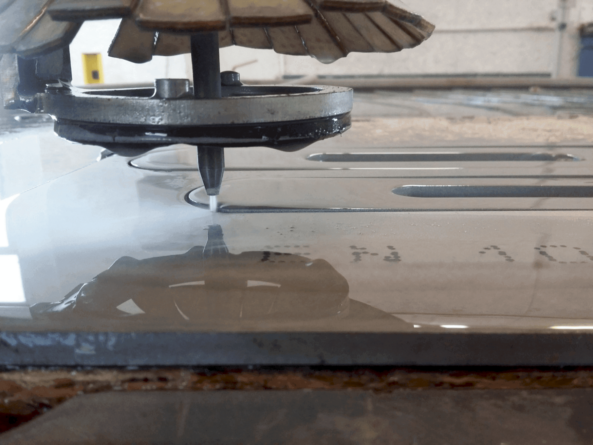 Espacio de trabajo de la máquina Intermac primus 322 (2014)