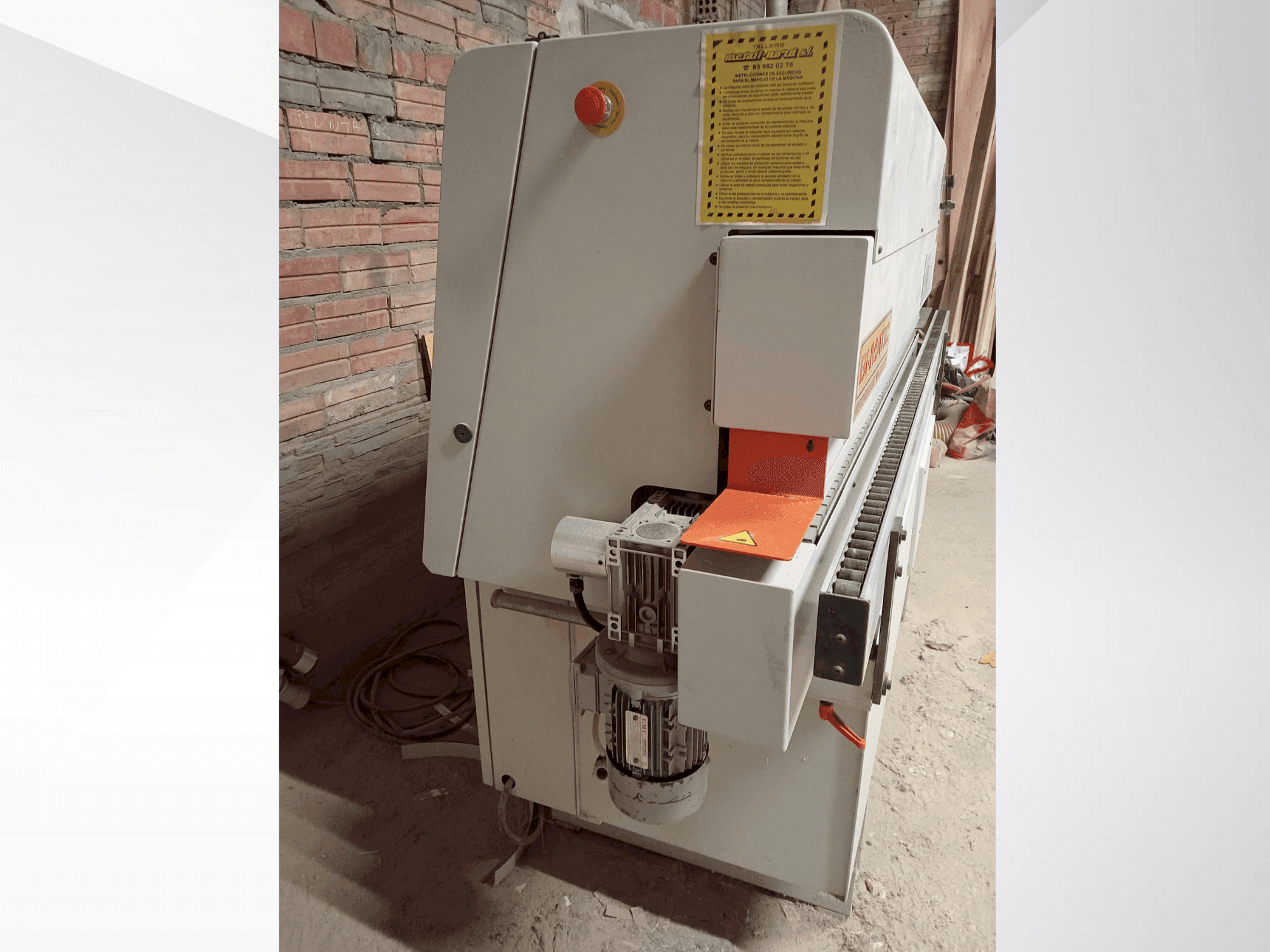 Vista frontal de la máquina Bi Matic CH 2.2