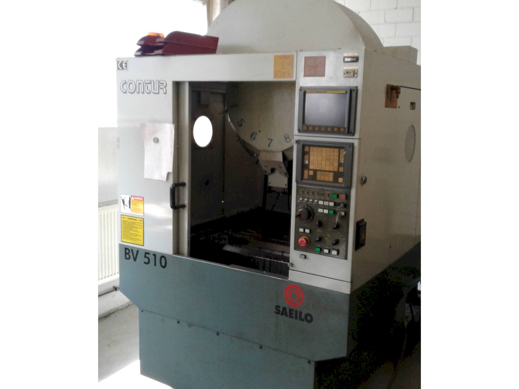 Vista frontal de la máquina Saeilo BV 510