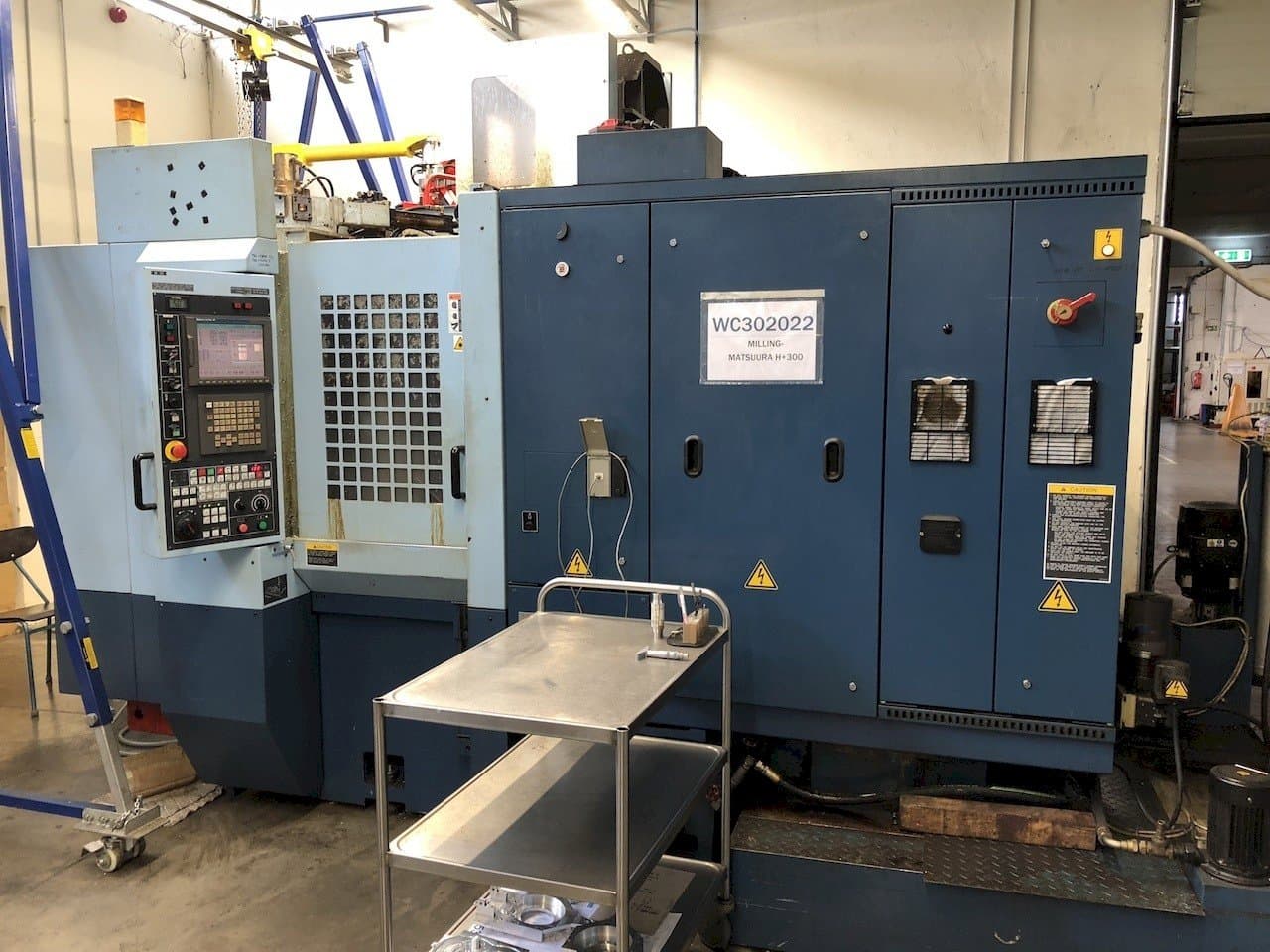 Vista frontal de la máquina Matsuura H Plus-300