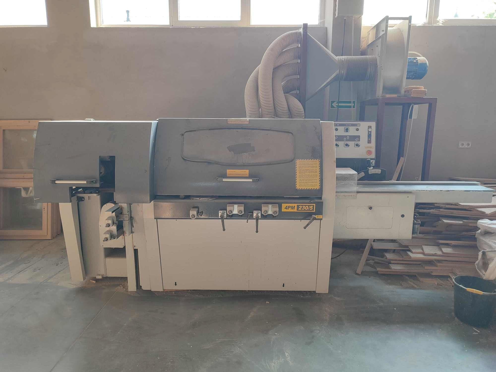 Vista frontal de la máquina HASKOVO 4PM-230/5