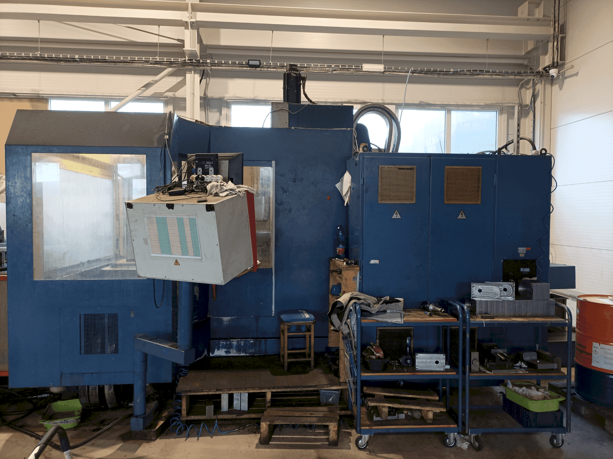 Vista frontal de la máquina ZPS MCFH 63