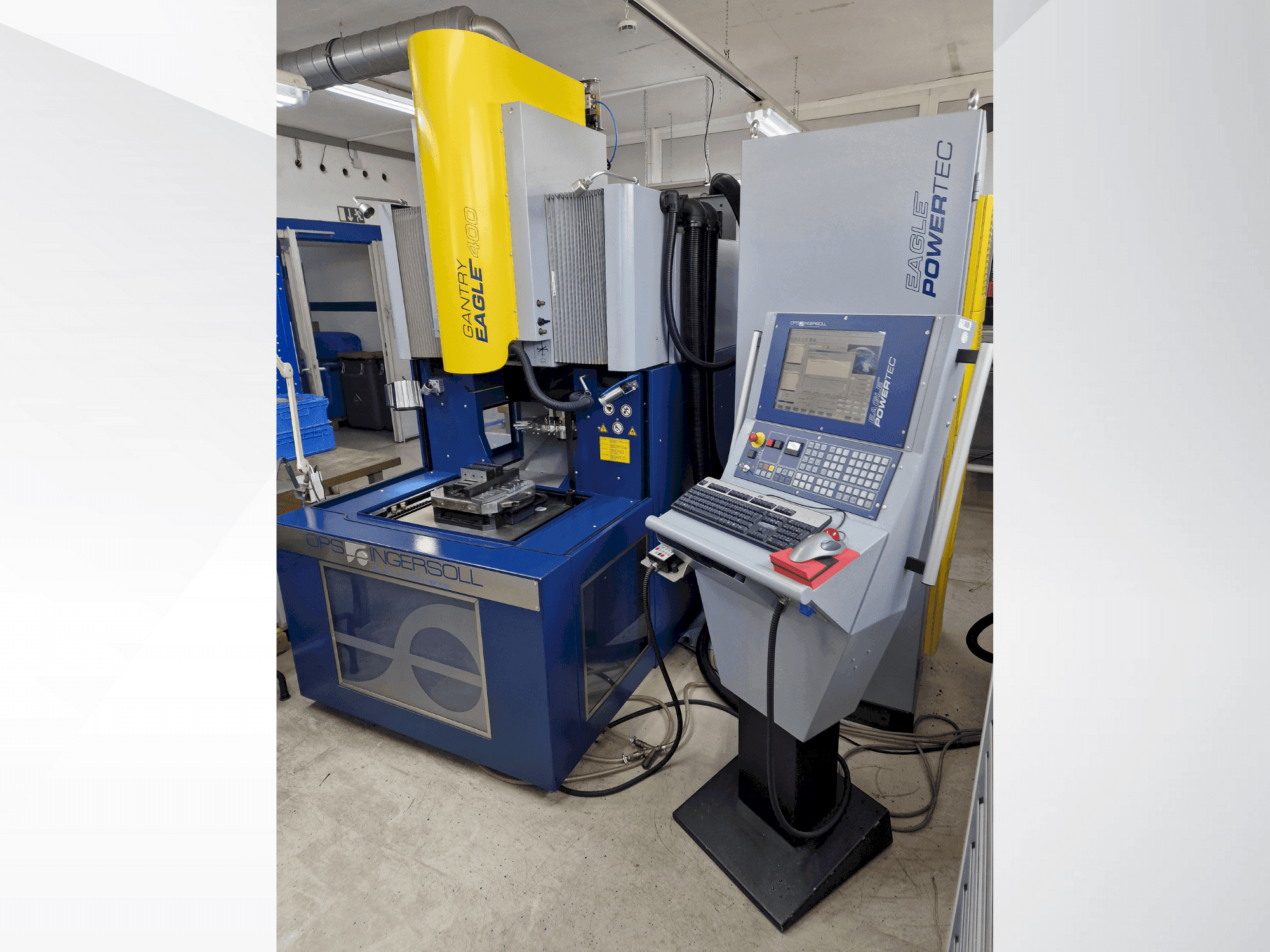 Vista frontal de la máquina OPS INGERSOLL Eagle 400