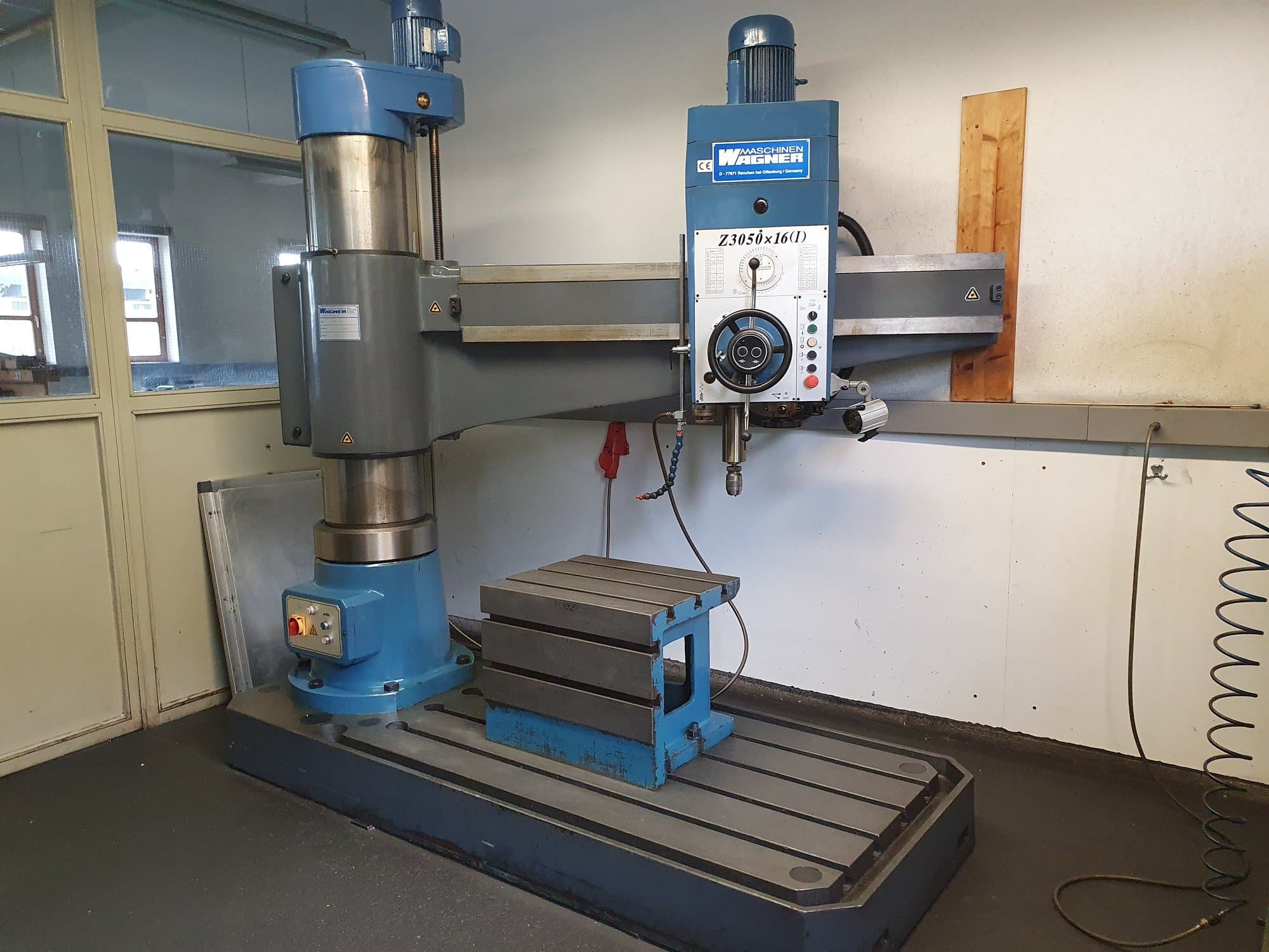 Vista frontal de la máquina WAGNER PRC50