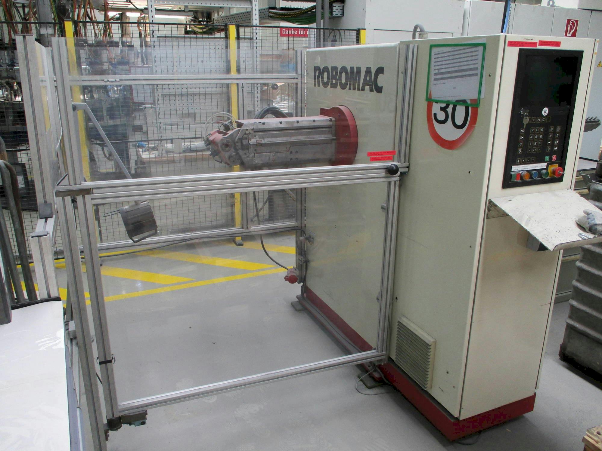 Vista frontal de la máquina Numalliance/Latour Robomac 206