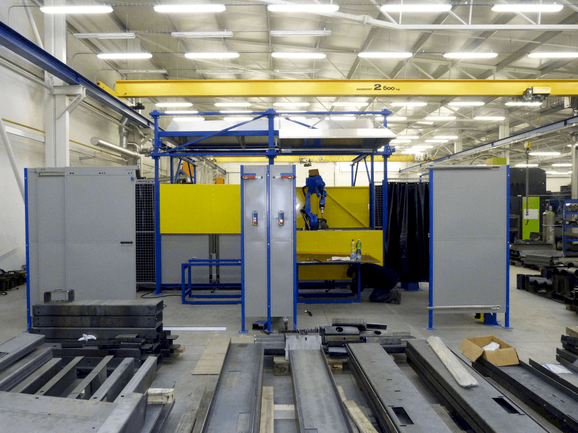 Vista frontal de la máquina Yaskawa Motoman MA1900