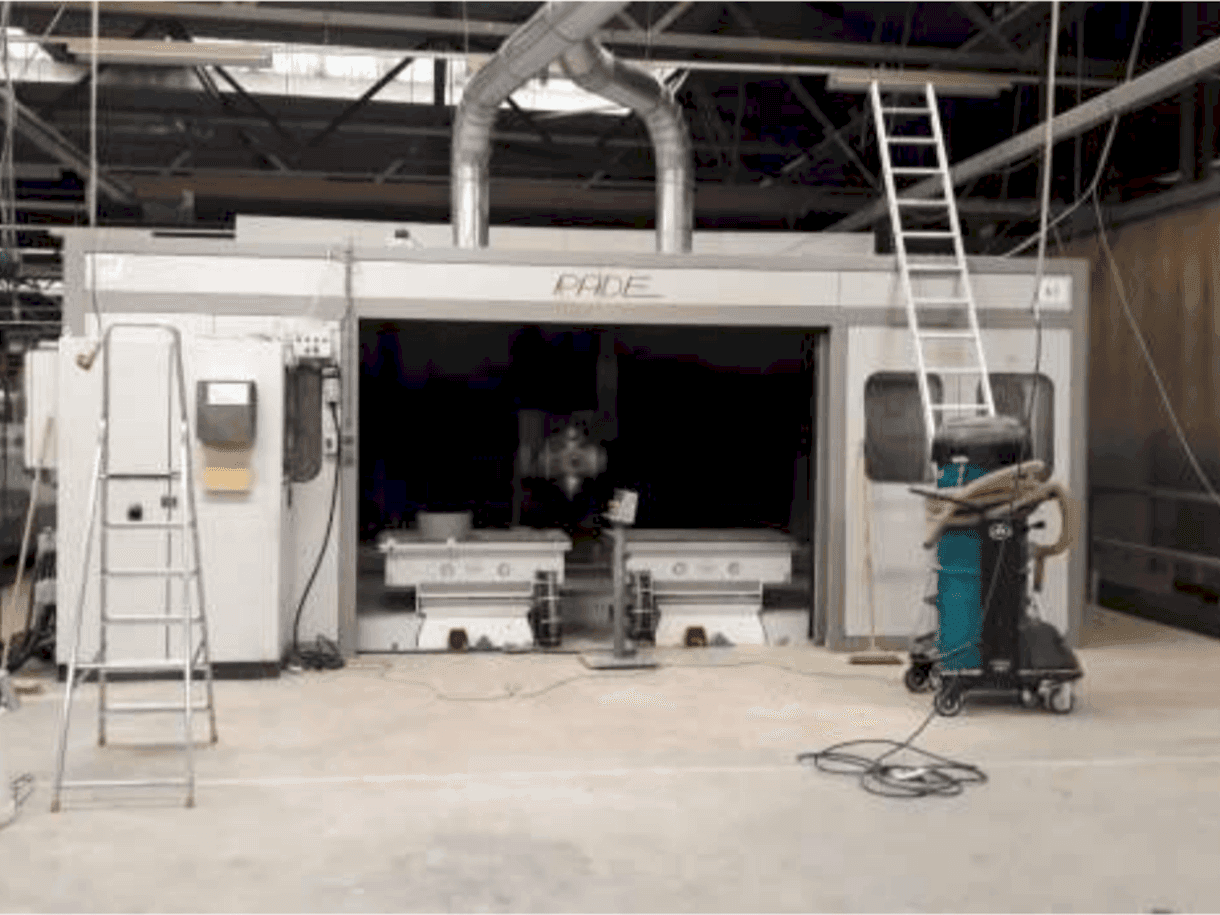 Vista frontal de la máquina PADE UNI 5 concept