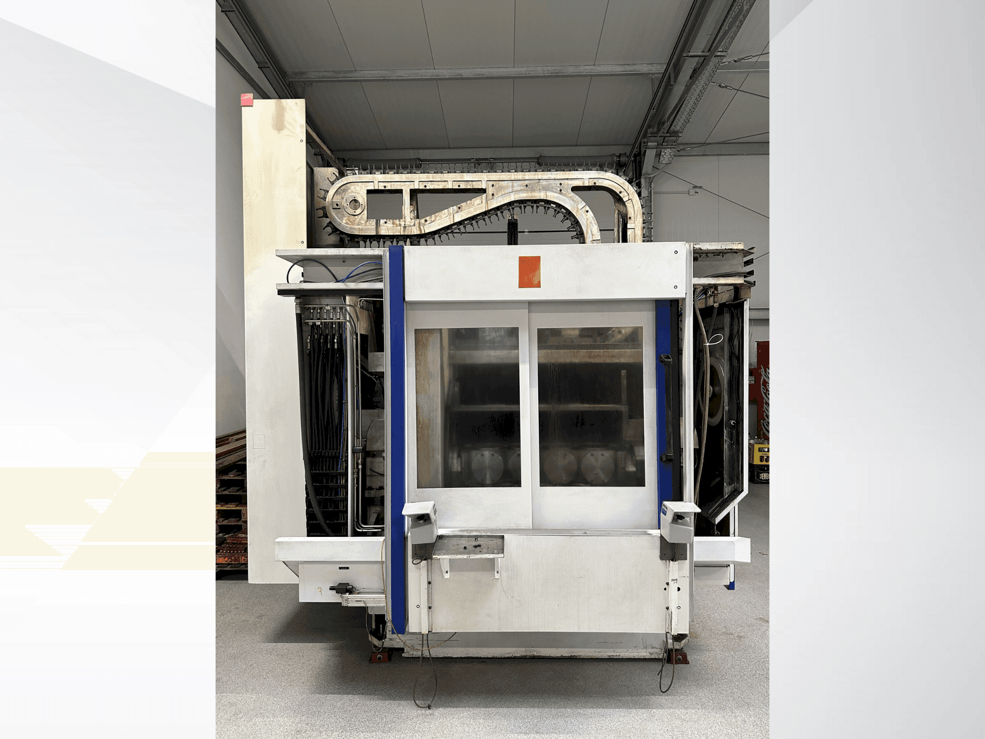 Vista frontal de la máquina SW BA 400-4