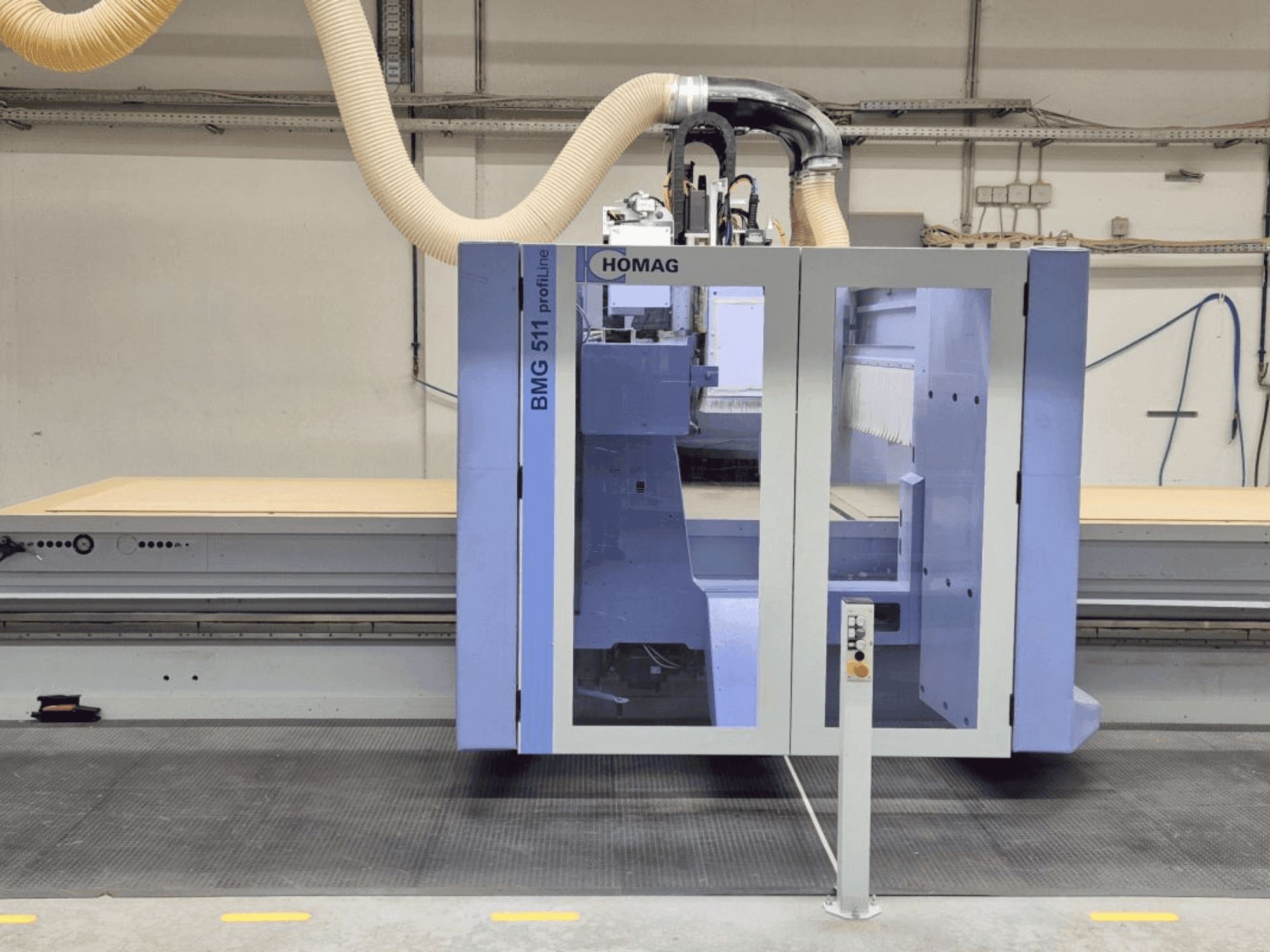 Vista frontal de la máquina HOMAG PROFI BMG 511/60/12/R (2015)