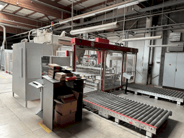 Vista frontal de la máquina BIESSE TECHNO KERNELL