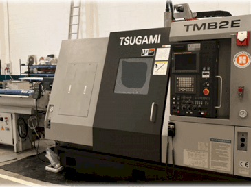 Vista frontal de la máquina TSUGAMI TMB 2E