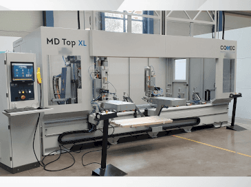 Vista frontal de la máquina COMEC MD TOP XLS CA2