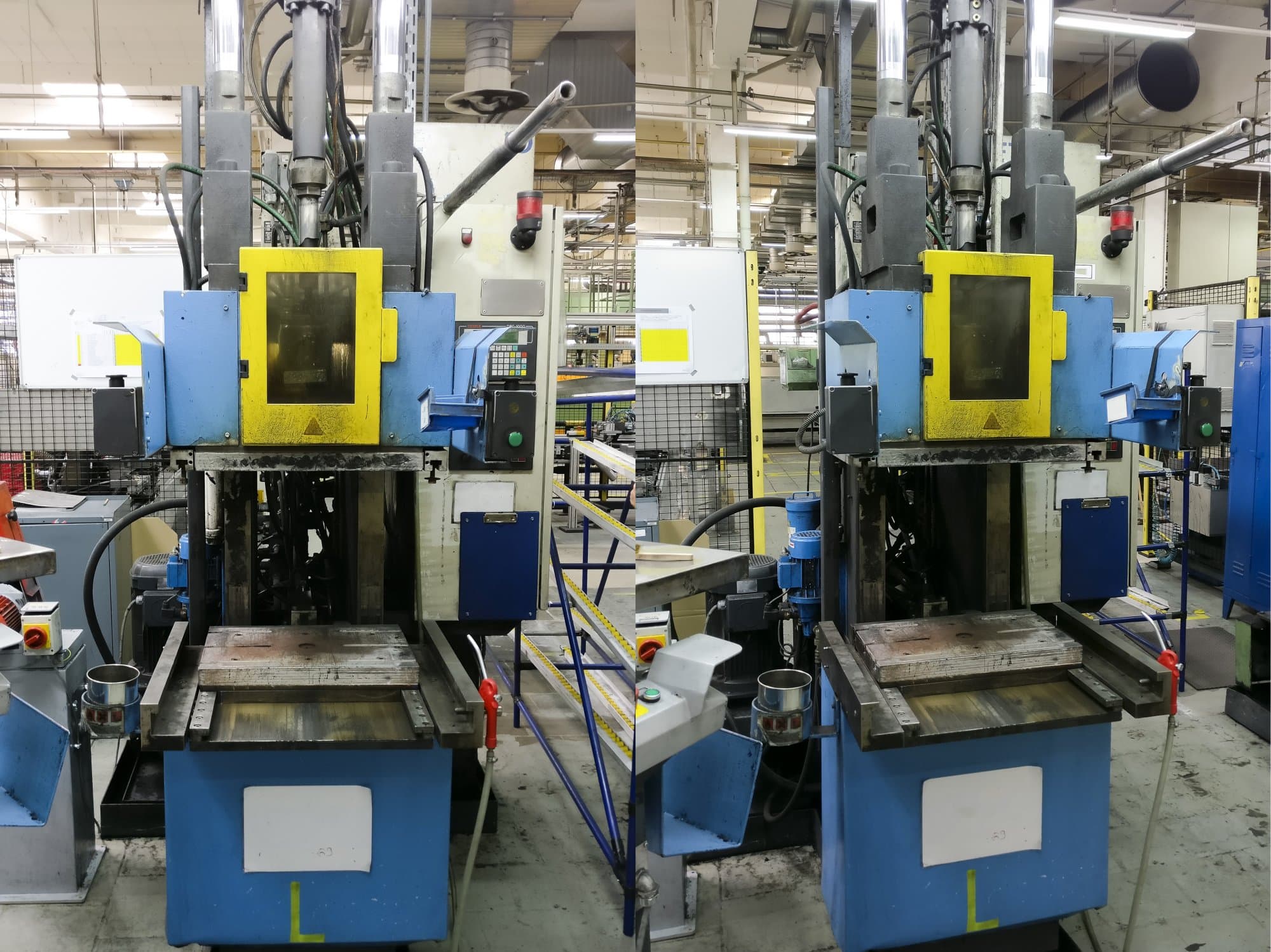 Vista frontal de la máquina Klöckner Desma 956.050