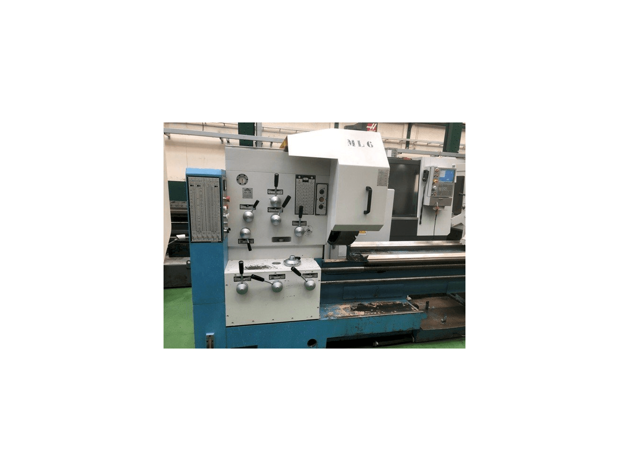 Vista frontal de la máquina Poreba TPK 80x4000