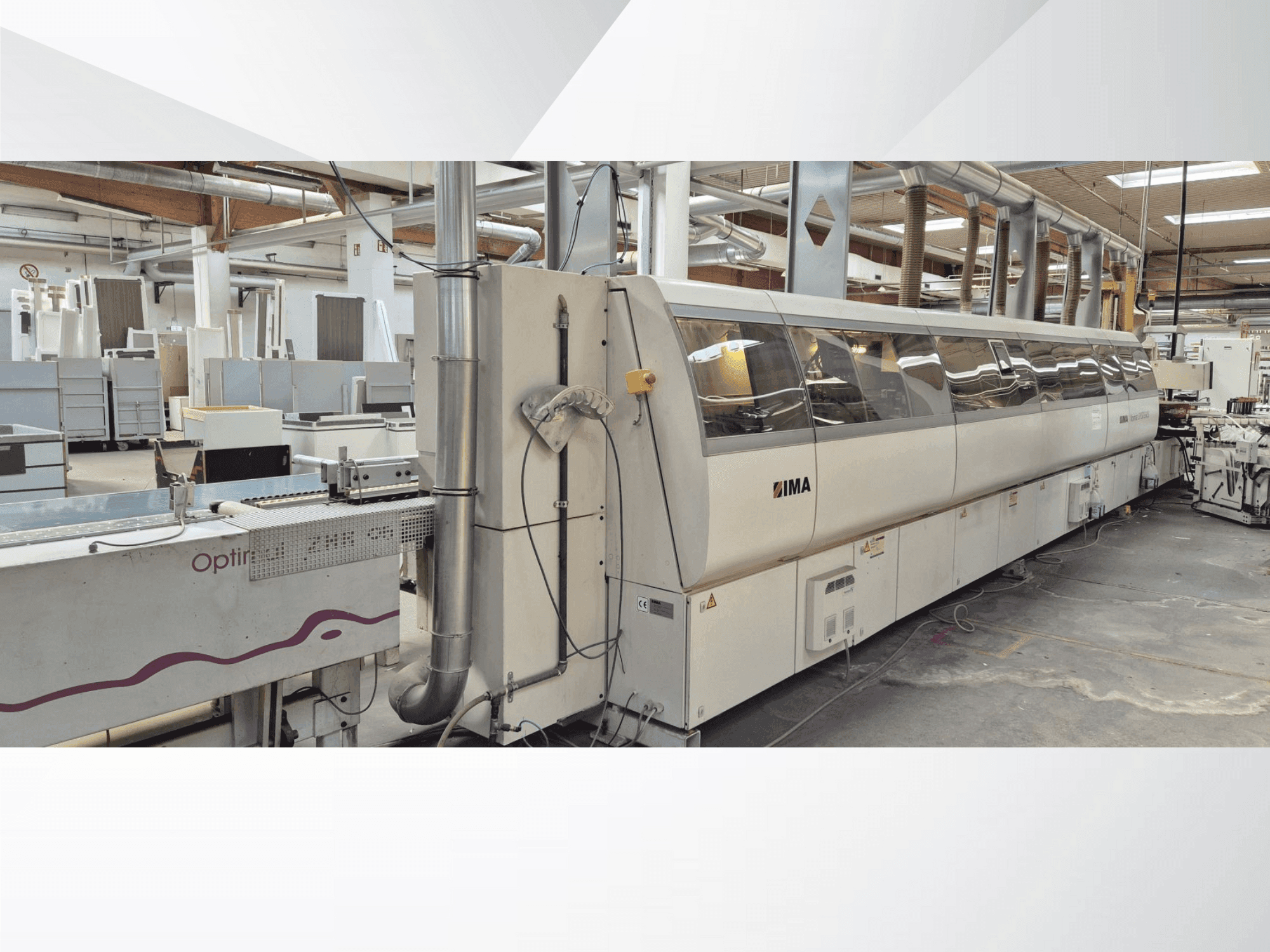 Vista frontal de la máquina IMA Novimat Systems I/R75/1000