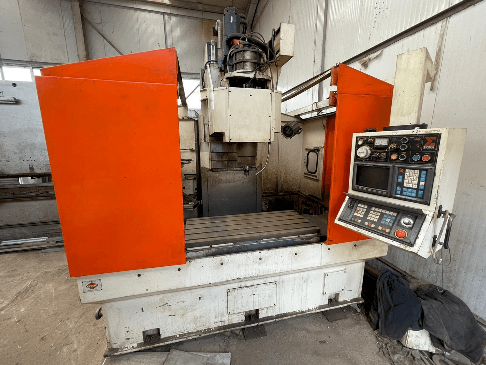 Front view of Sigma MISSION 3 machine