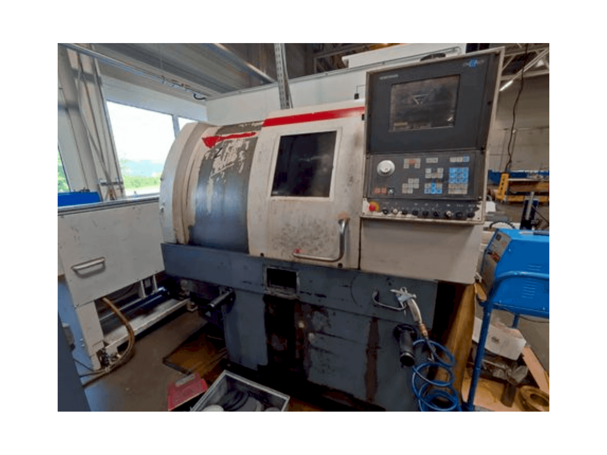 Vista frontal de la máquina WEMAS DZ150