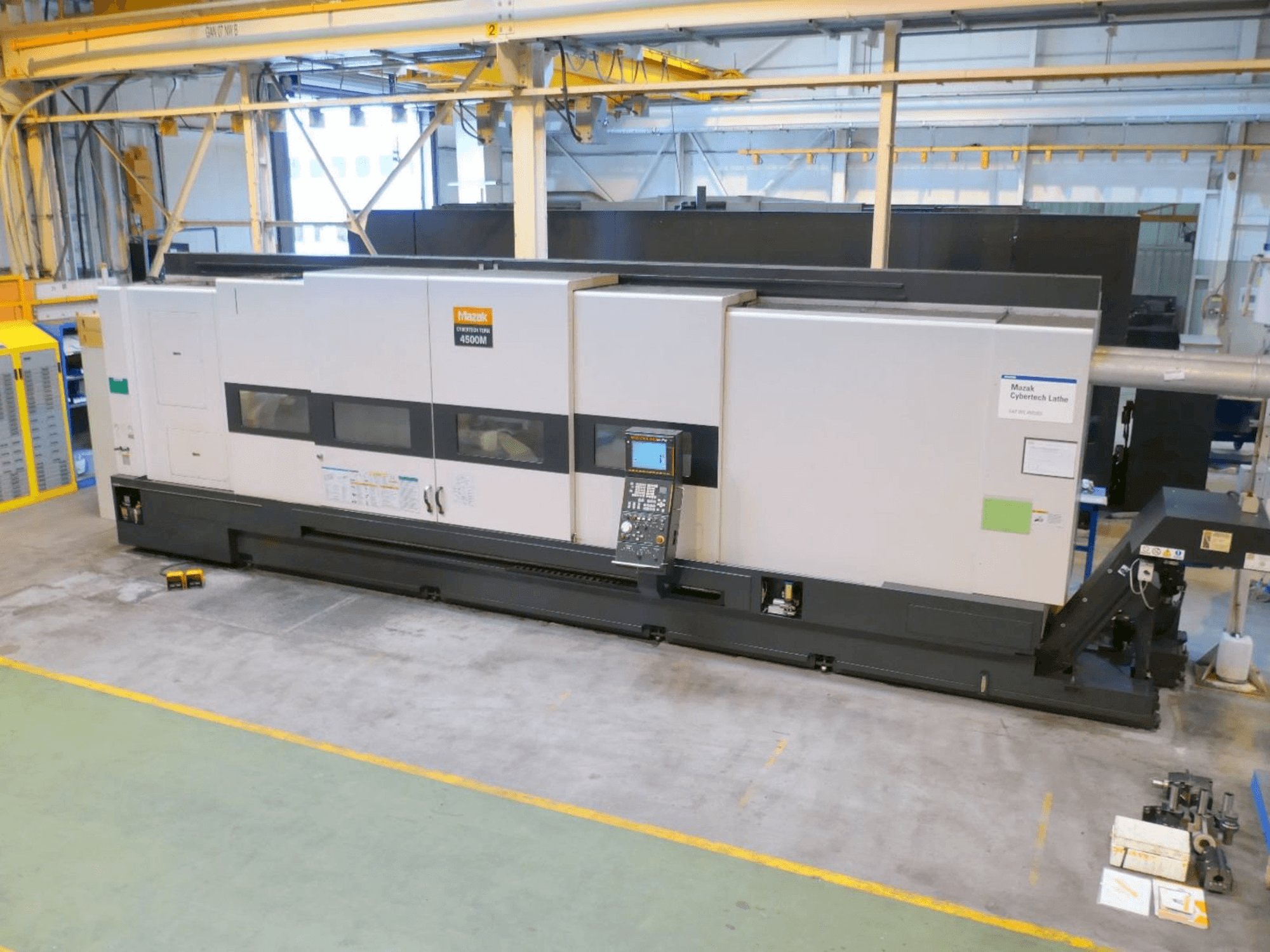 Front view of Mazak CYBERTECH TURN 4500M machine