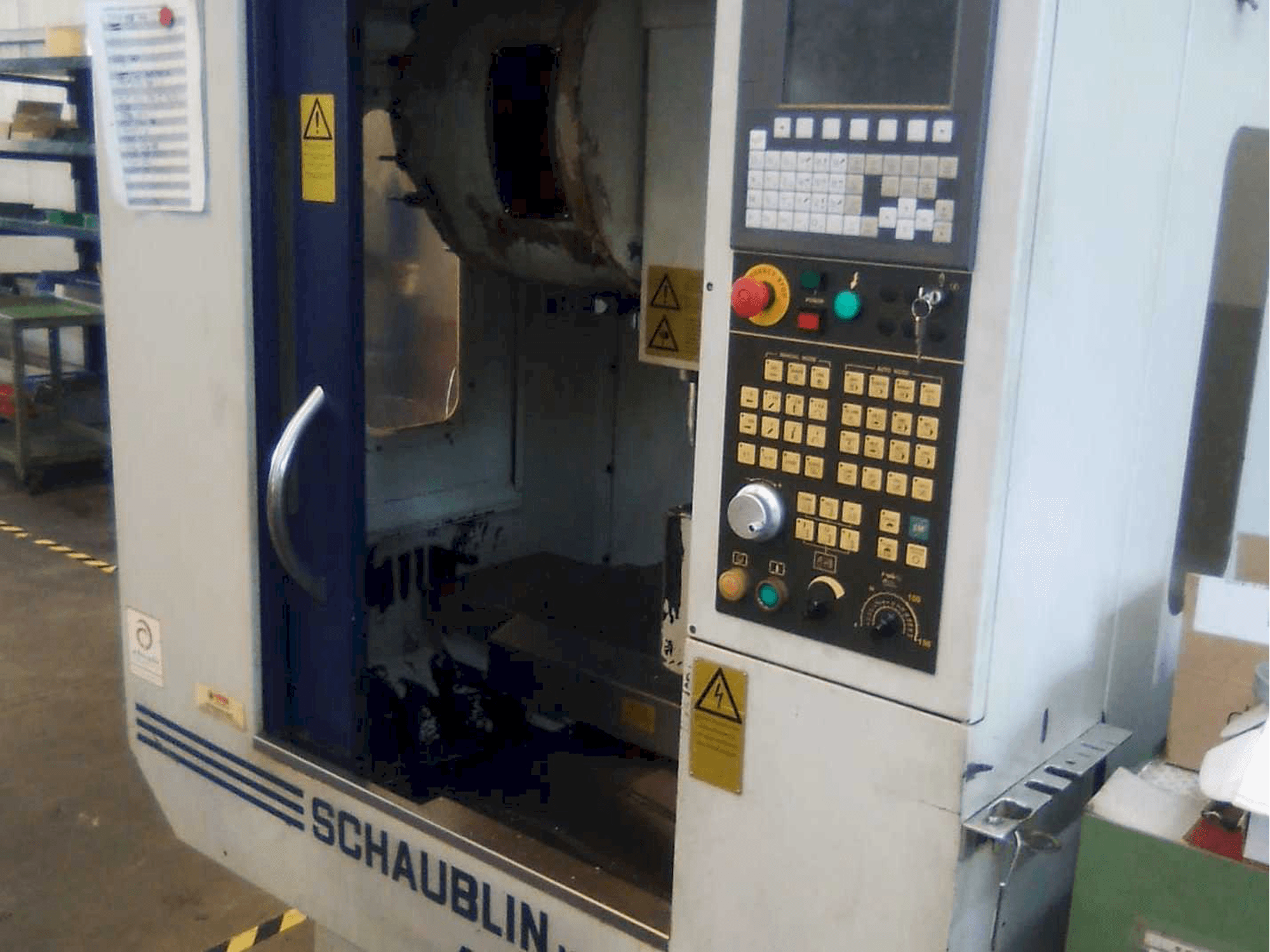 Front view of SCHAUBLIN 48V machine