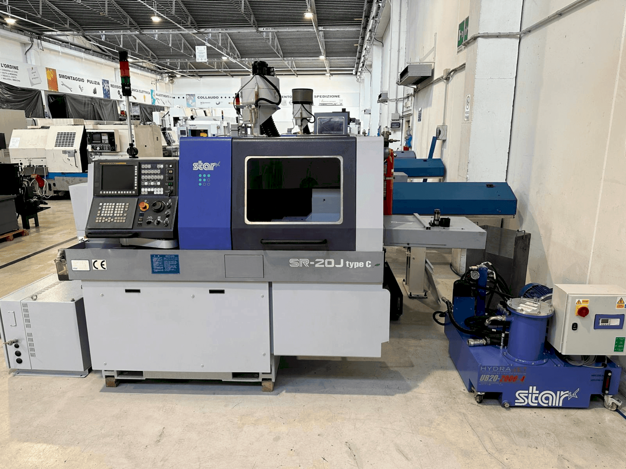 Front view of Star SR-20J type C machine