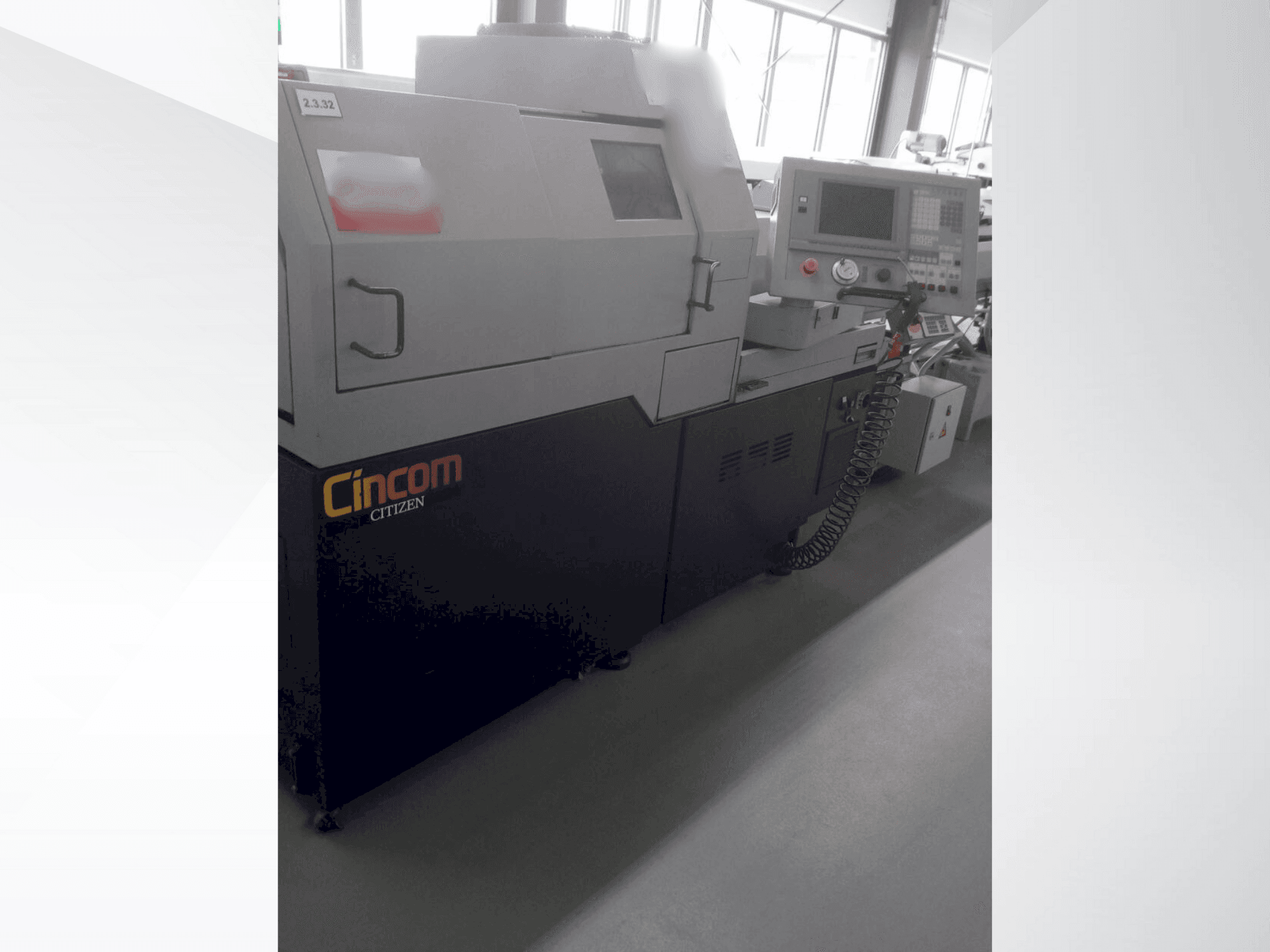 Front view of Citizen L5-20 machine