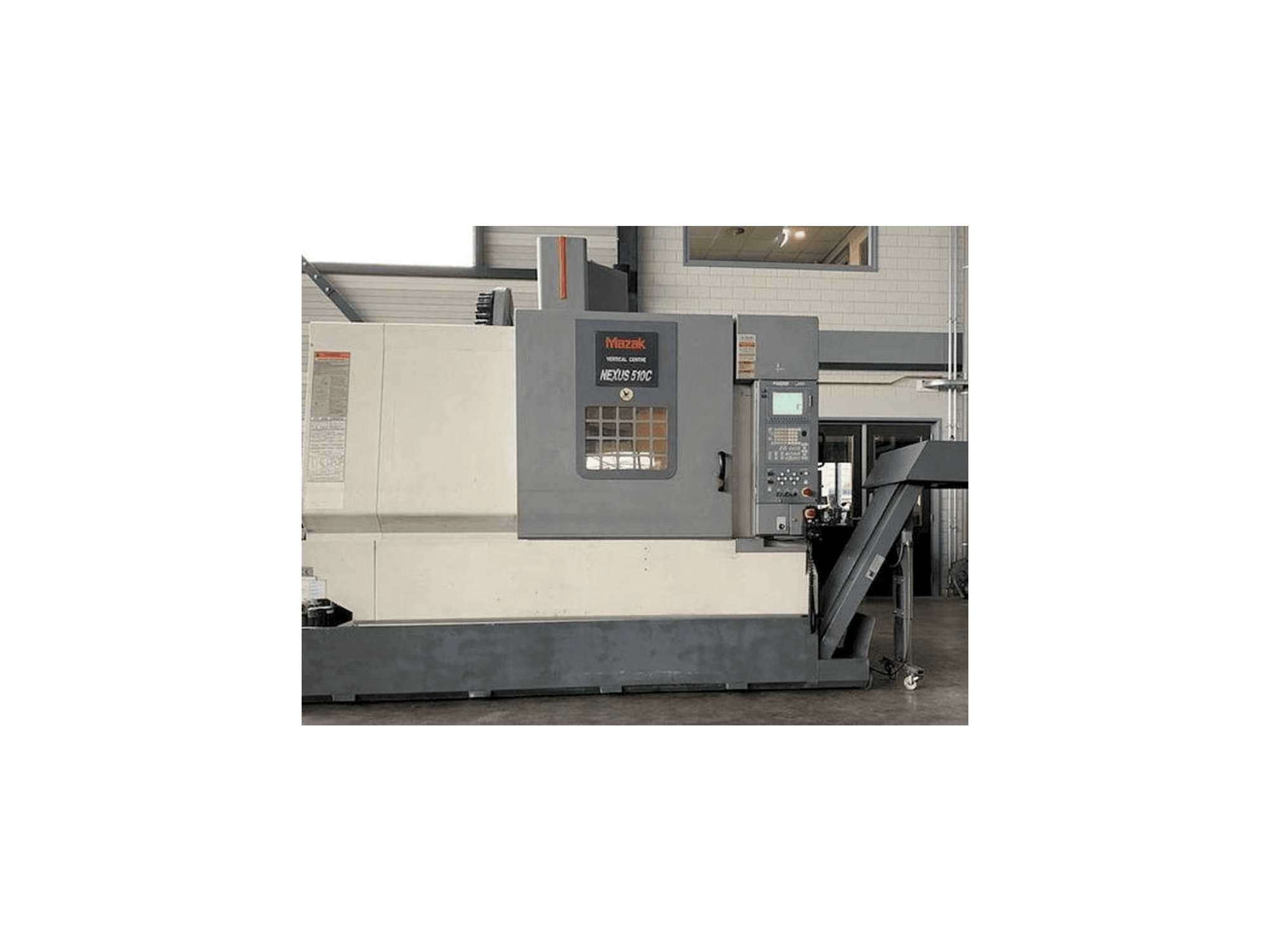 Front view of Mazak NEXUS 510C machine