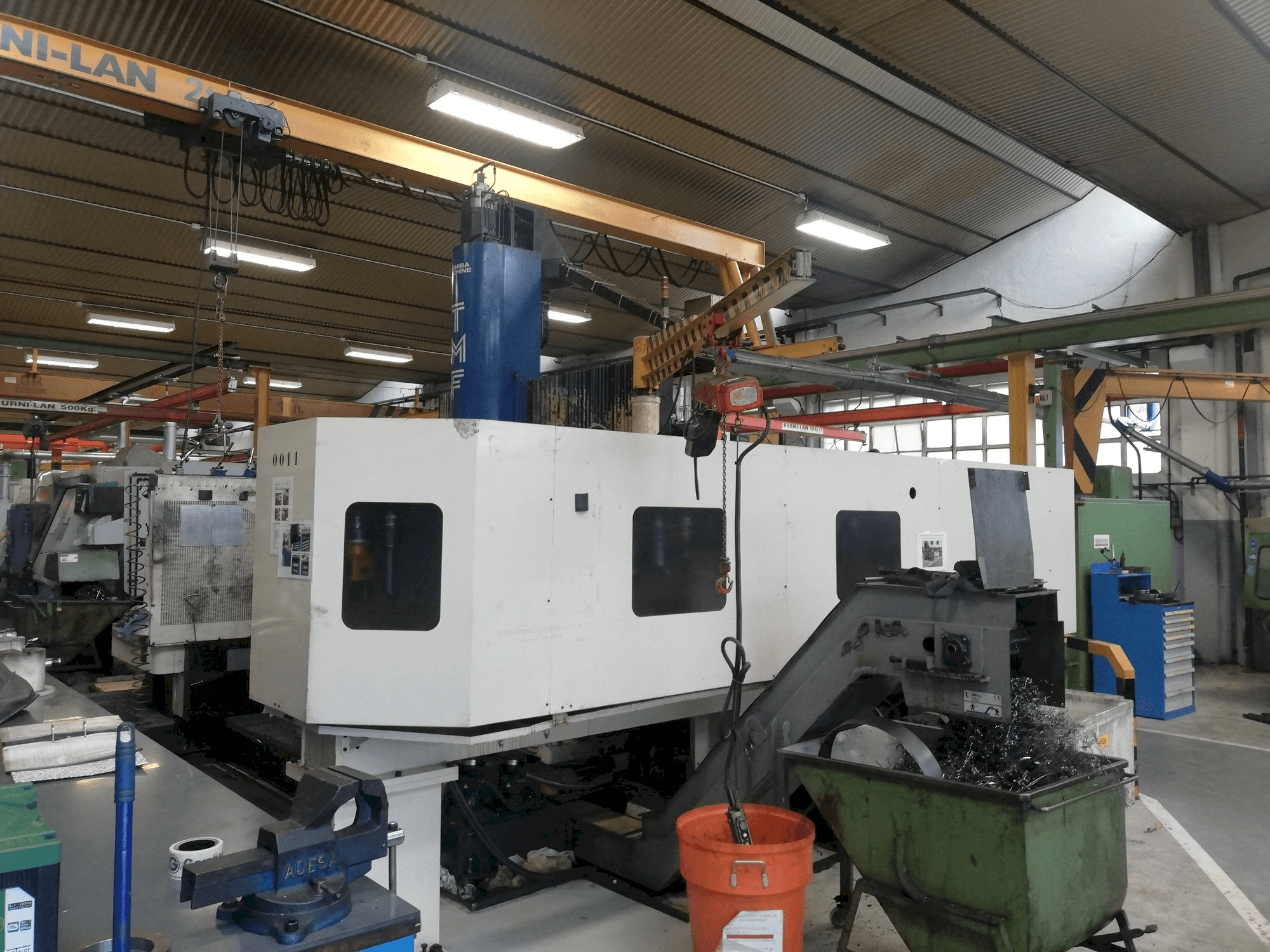 Vista frontal de la máquina Toshiba TMF-10