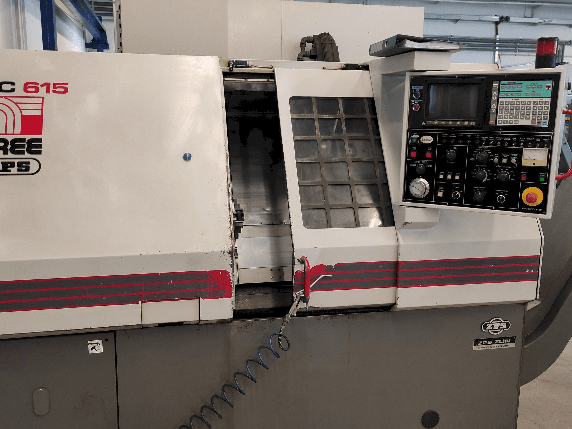 Front view of ZPS S-50 (TC-615) machine