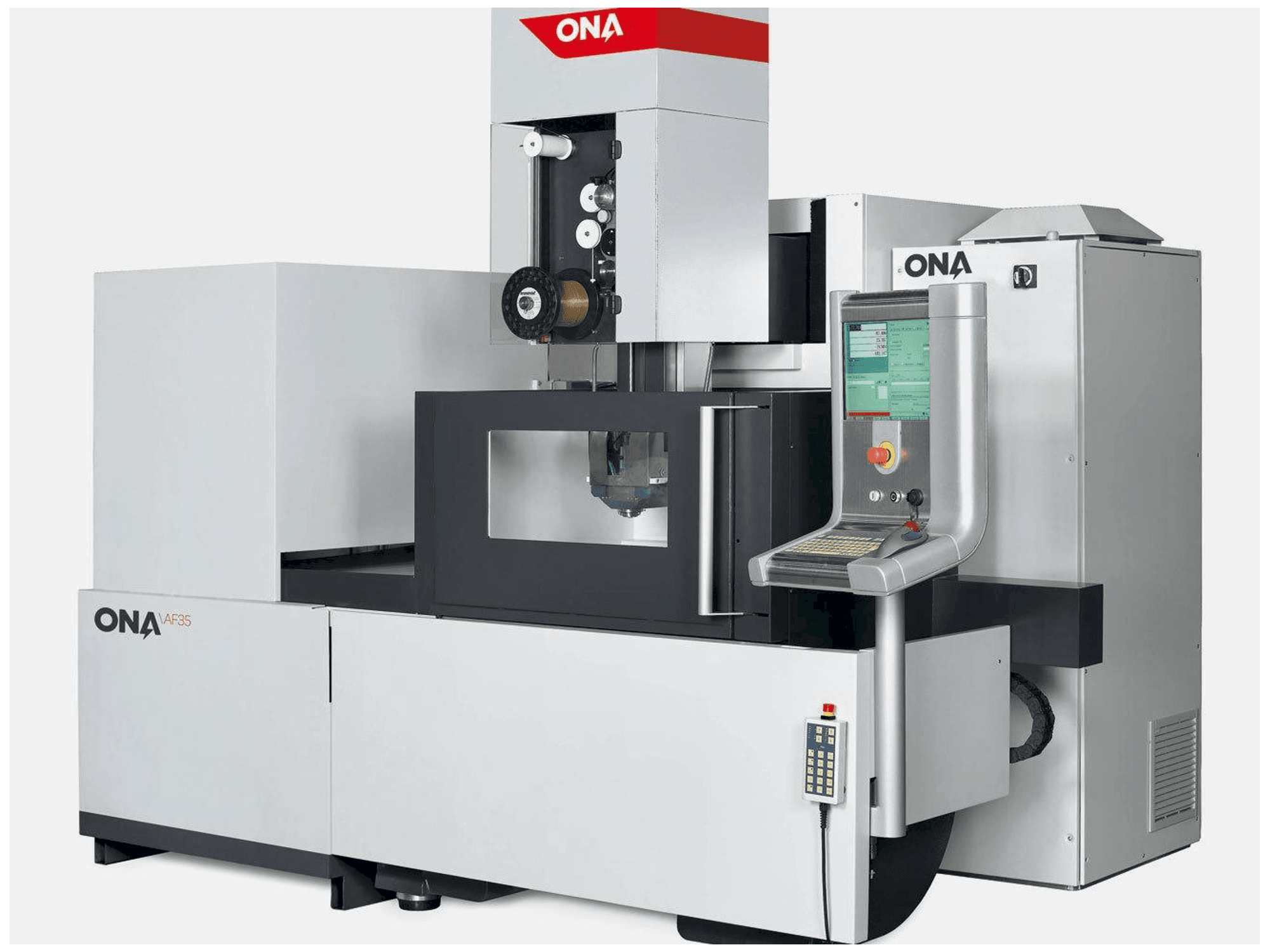 Vista frontal de la máquina ONA AF35