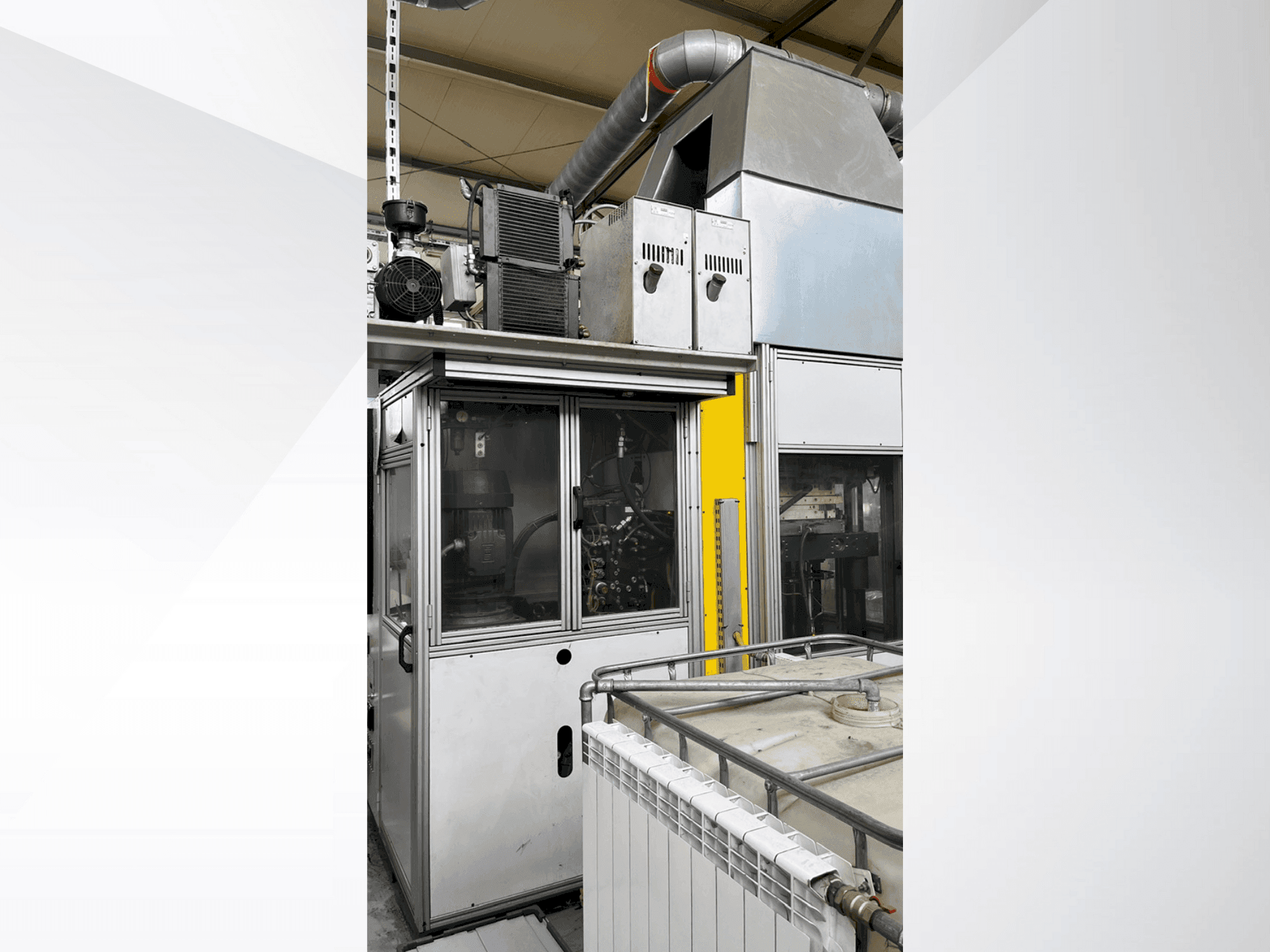 Vista frontal de la máquina Kloeckner Desma 968.250 ZO