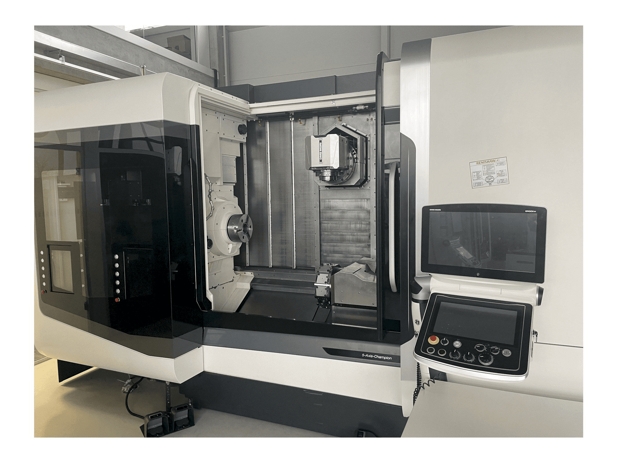 Front view of DMG MORI NTX 2500/1500 machine