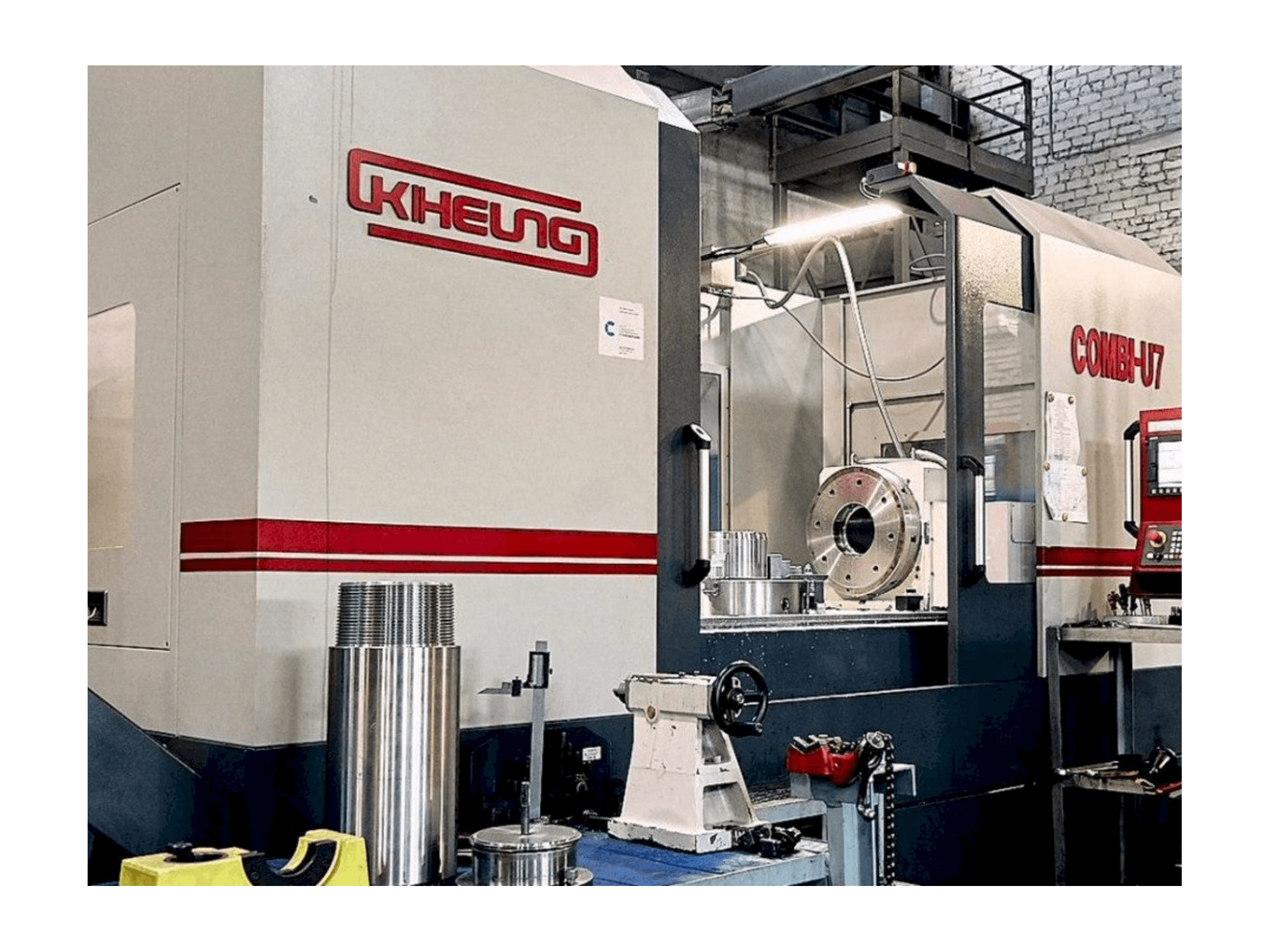 Front view of KIHEUNG COMBI-U7 machine