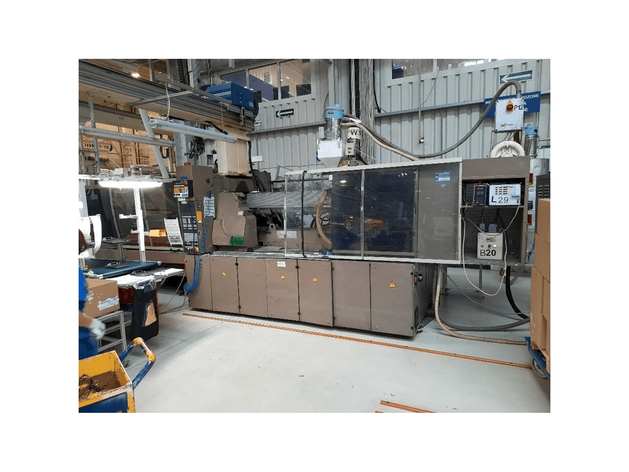 Vista frontal de la máquina ENGEL ES 2550/400HL