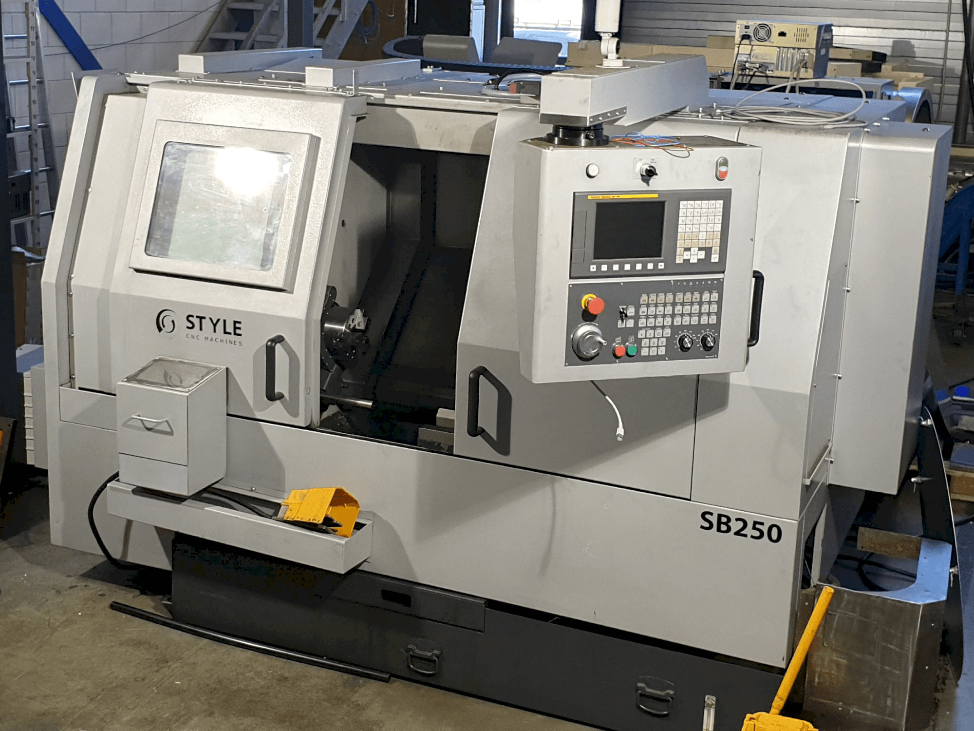 Vista frontal de la máquina STYLE SB250