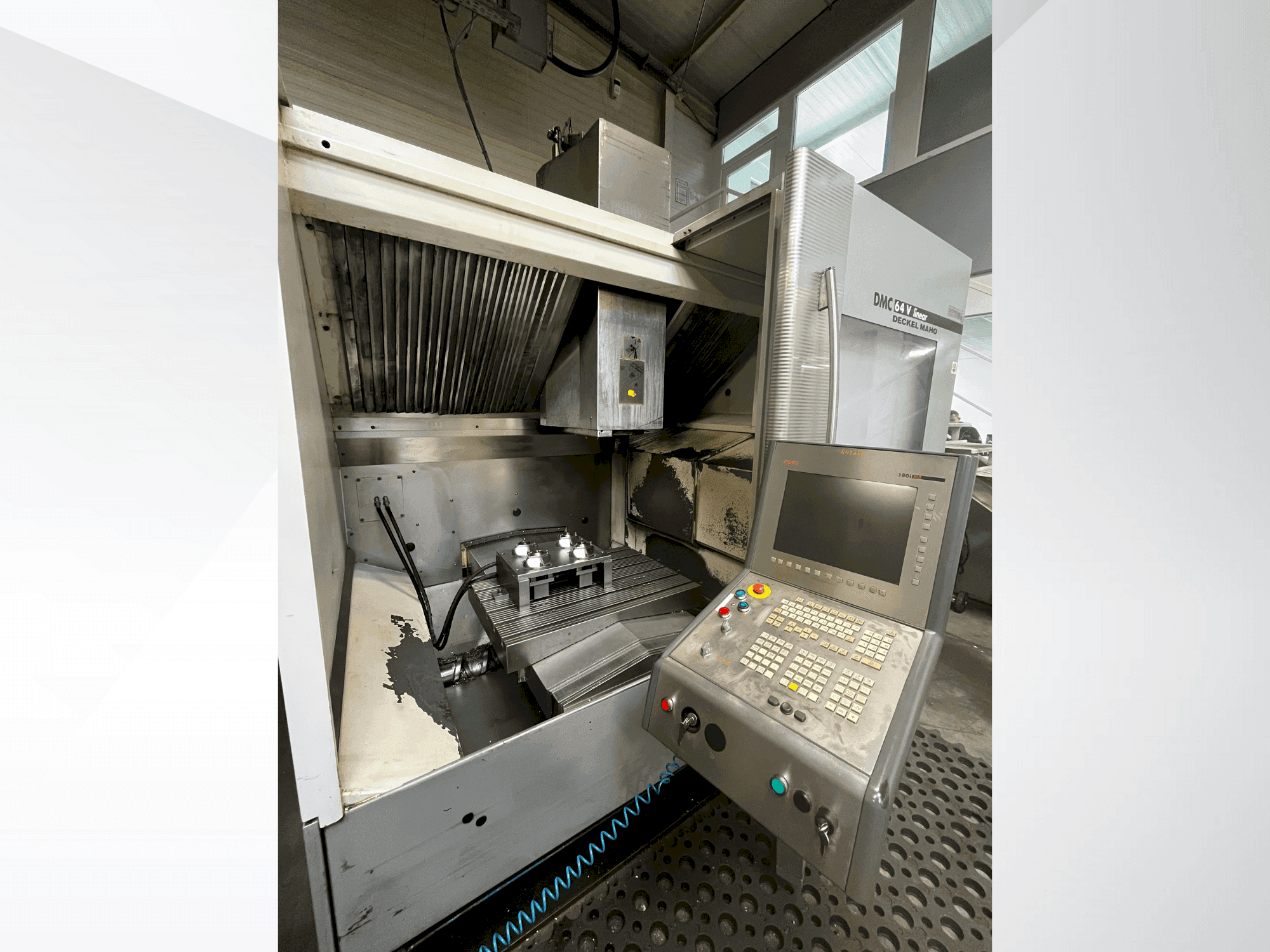 Front view of DMG DECKEL MAHO DMC 64V linear machine