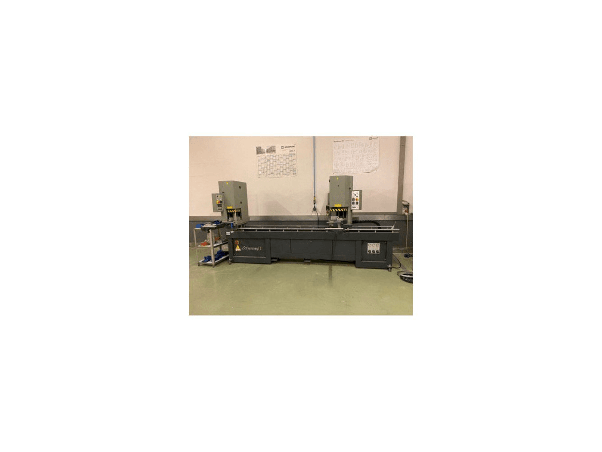 Vista frontal de la máquina Emmegi FUSION 2LV 3440