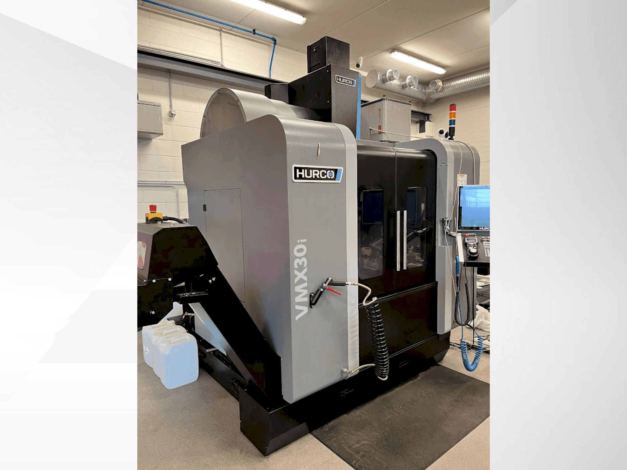 Front view of Hurco VMX30i machine