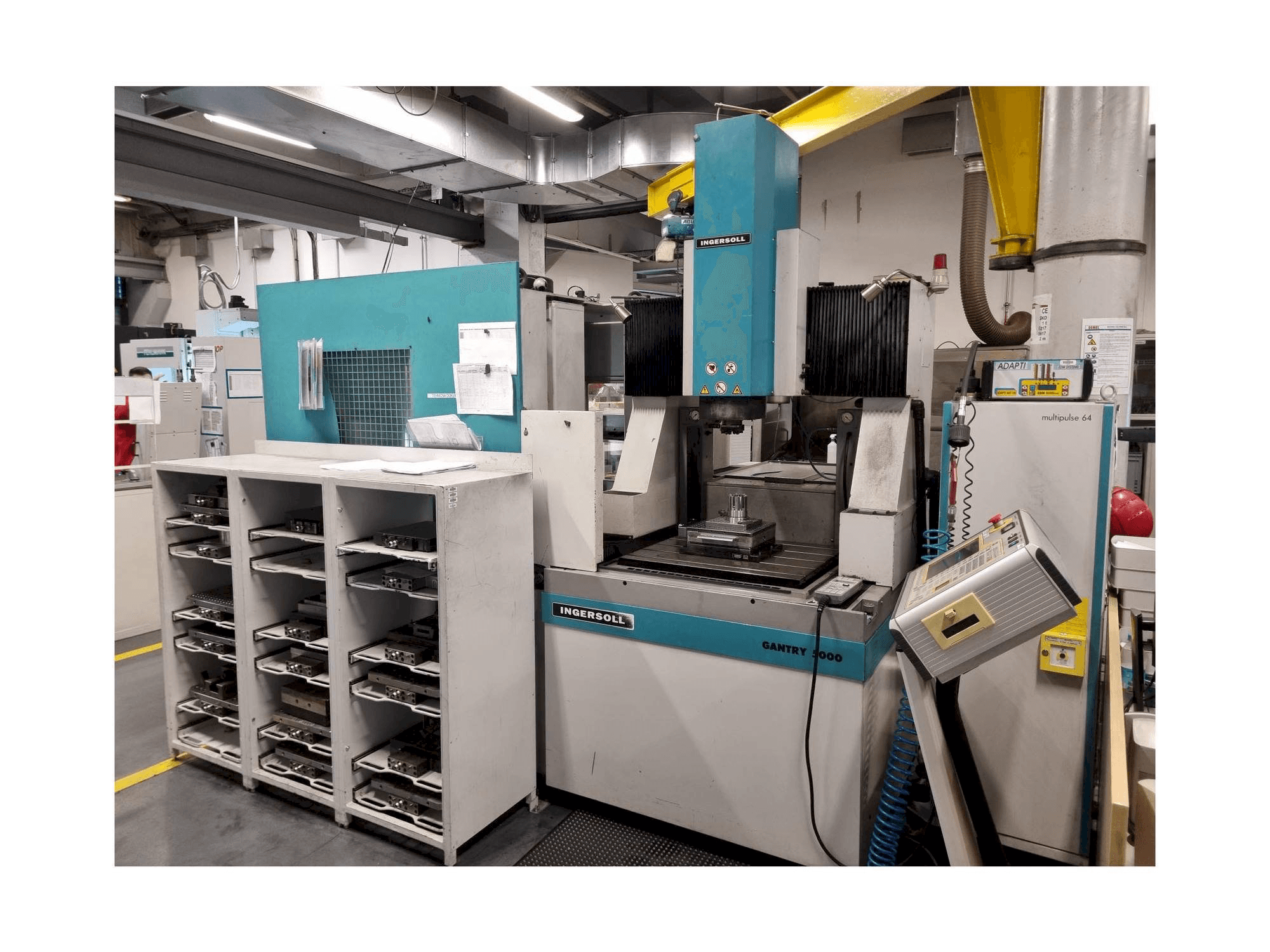 Vista frontal de la máquina OPS-INGERSOLL Gantry 5000