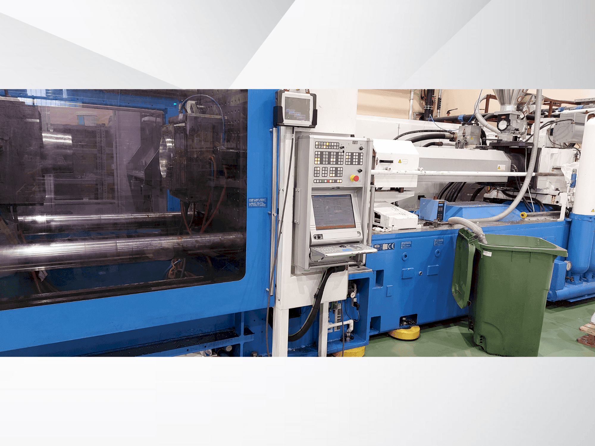 Vista frontal de la máquina Netstal S 6000-5500E