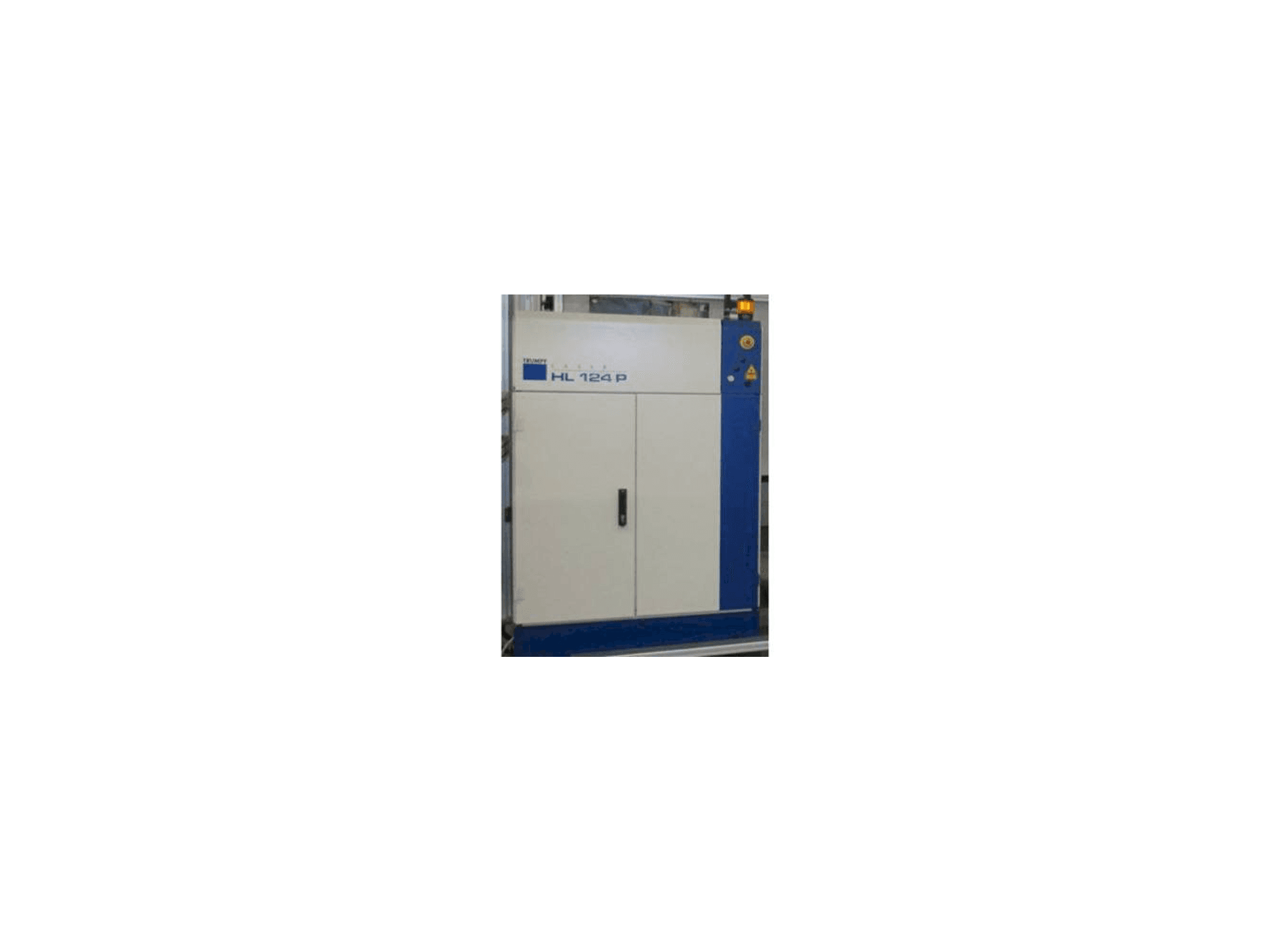 Vista frontal de la máquina Trumpf HL 124 P