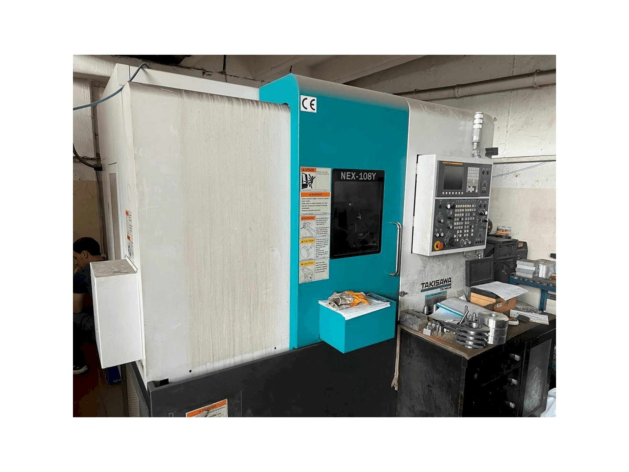 Front view of Takisawa NEX-108Y machine