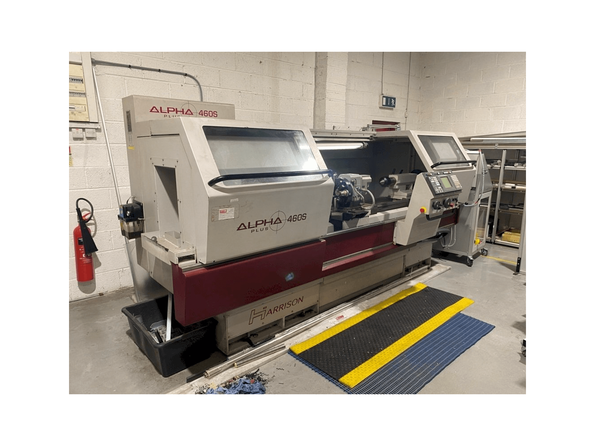 Vista frontal de la máquina Harrison Alpha 460S Plus