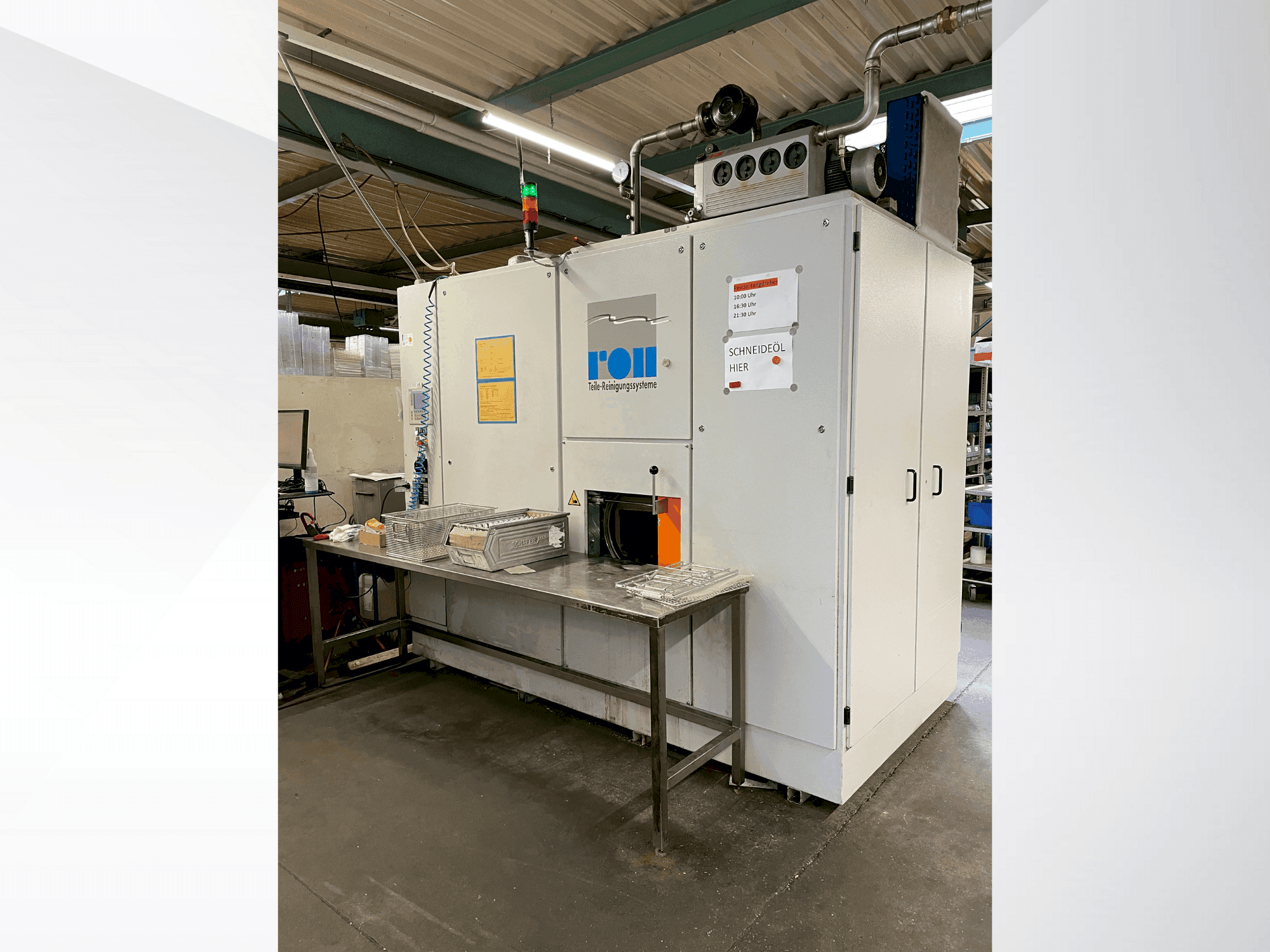 Front view of ROLL RCTS advantage machine