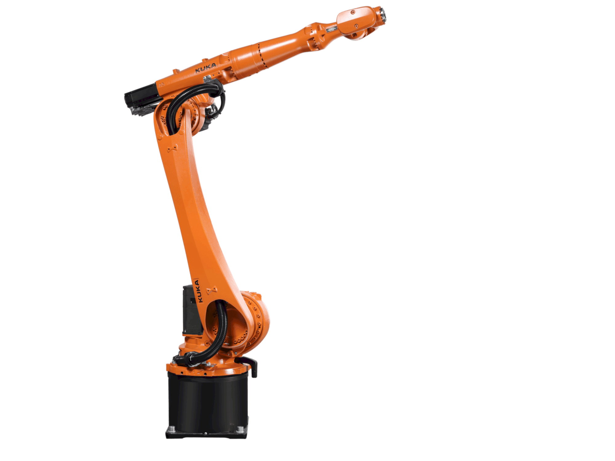Vista frontal de la máquina KUKA KP2 HV 2600 HW