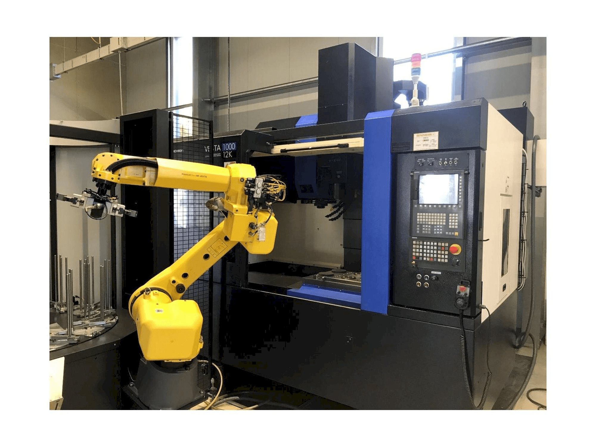 Front view of HWACHEON Vesta 1000 machine