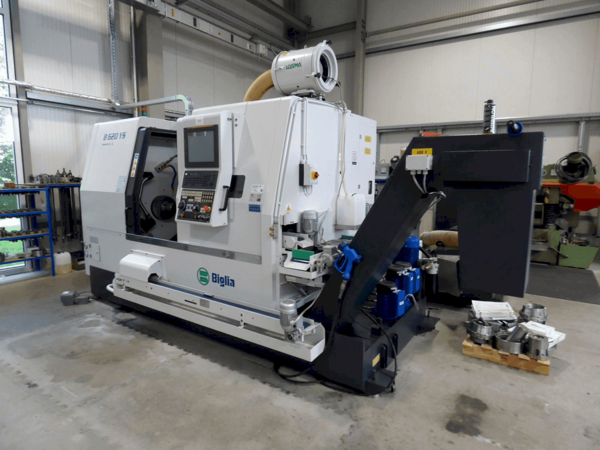 Front view of Biglia B620YS machine