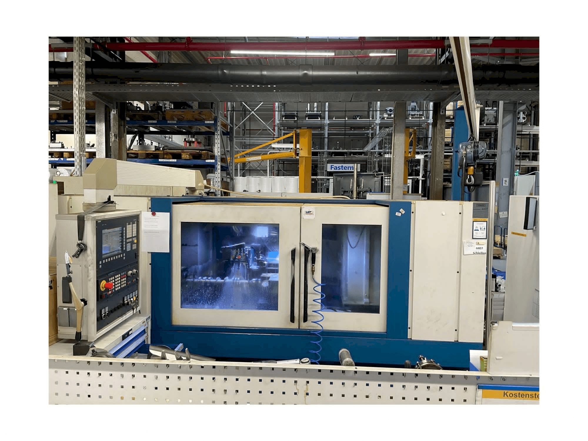 Vista frontal de la máquina Schaudt Mikrosa PF51 UIB 1000