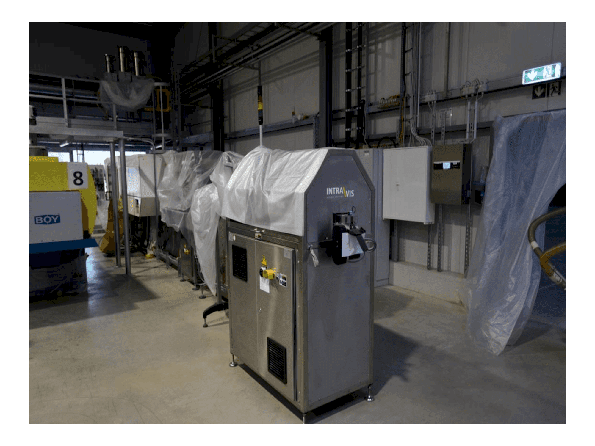 Vista frontal de la máquina INTRAVIS Capwatcher 6432