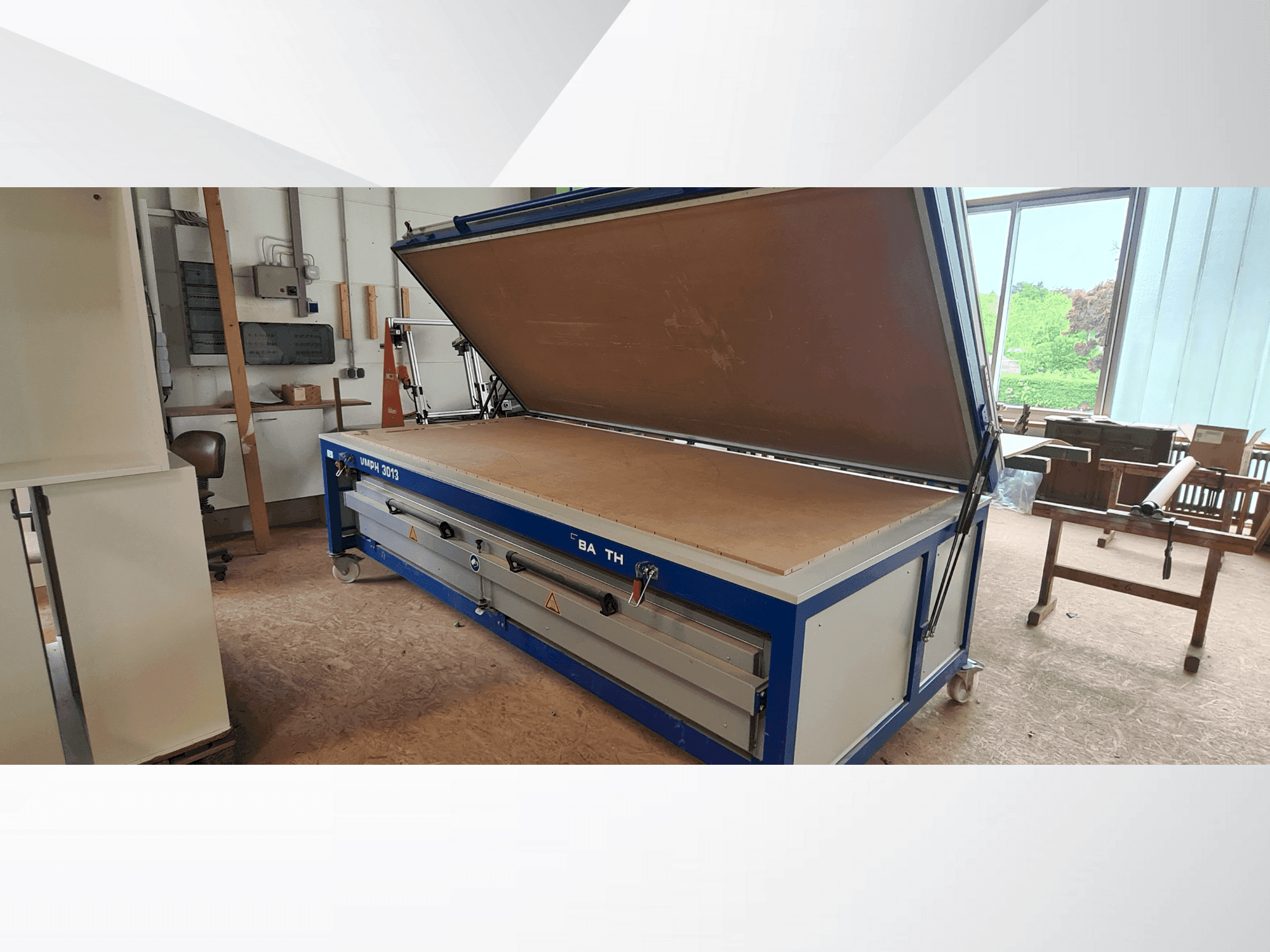 Vista frontal de la máquina BARTH VMPH 3013